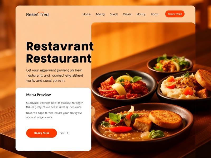 Urban Bites website design